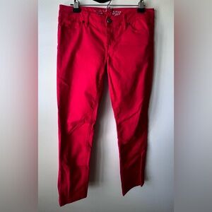 Red Denim Jeans- Size 8